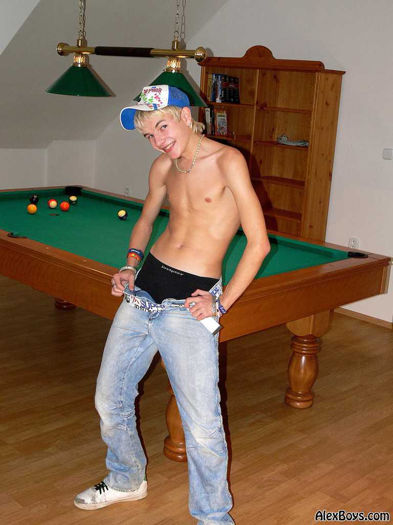 Hot amateur Teen Boy playing with his balls